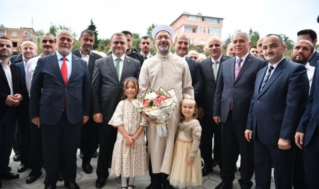 Diyanet İşleri Başkanı Erbaş Trabzon'da açılışlara katıldı