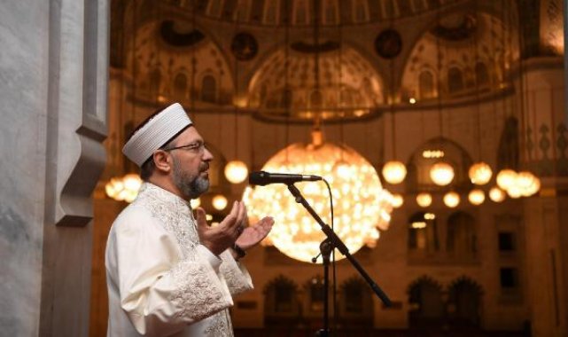Diyanet İşleri Başkanı Erbaş'tan Mehmetçik ve Filistin için dua çağrısı