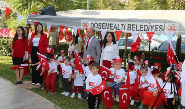 Döşemealtı Ekolojik Kreş'te 100'ncü yıl coşkusu