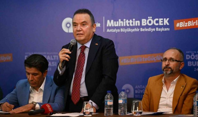 Döşemealtı'na 1 milyar 183 milyon TL'lik yatırım