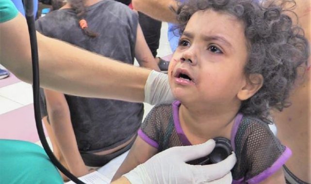 Dünya, Gazze'deki hastane saldırısına tepki gösterdi