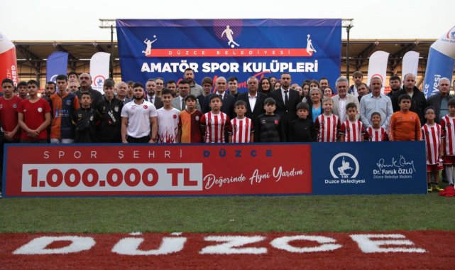 Düzce Belediyesinden 1 milyon değerinde ayni yardım