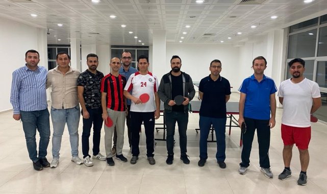 EBYÜ'de masa tenisi heyecanı