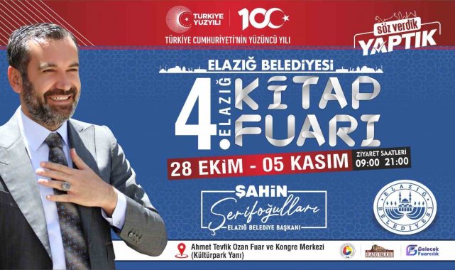 Elazığ Belediyesi tarafından 4. Kitap Fuarı düzenlenecek