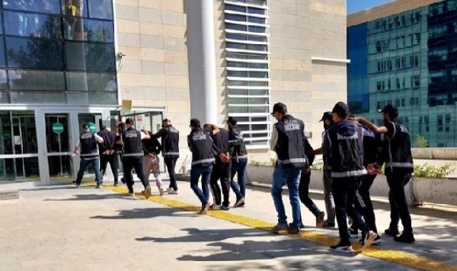Elazığ'da, organize suç örgütüne operasyonda 3 tutuklama