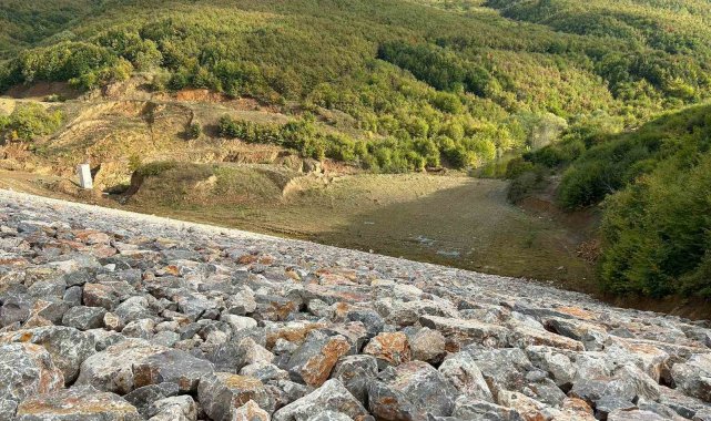 Elmabahçe Gölet'inde su tutulmaya başlandı
