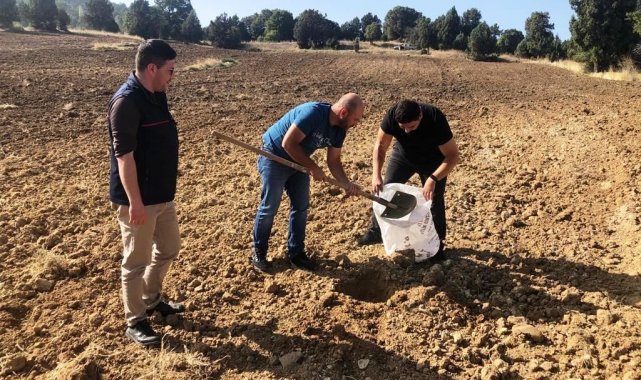 Emet'te üreticilerin toprak analizi talepleri yerine getiriliyor
