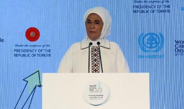 Emine Erdoğan 2023 Dünya Şehirler Günü programında konuştu -1