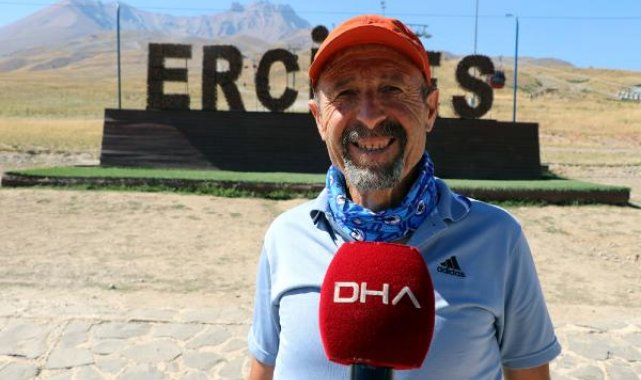 Erciyes'te mahsur kalan Polonyalı dağcı, riskli rotayı kullanmış