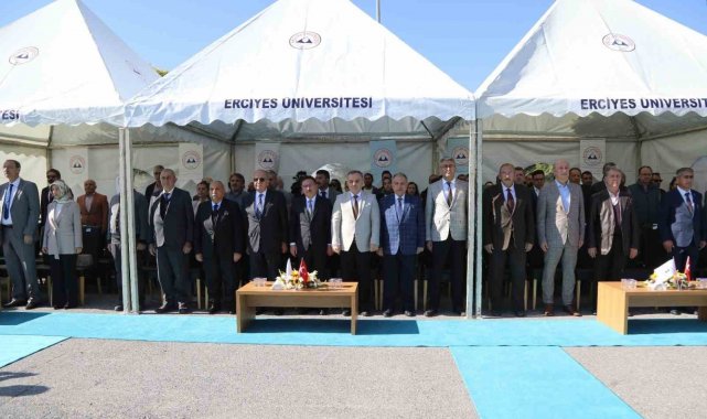 ERÜ'de Yeni Laboratuvar Binasının Temeli Atıldı