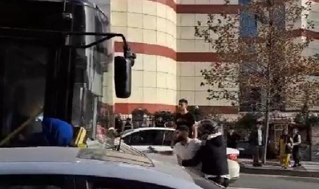 Esenyurt'ta yol verme tartışması kamerada