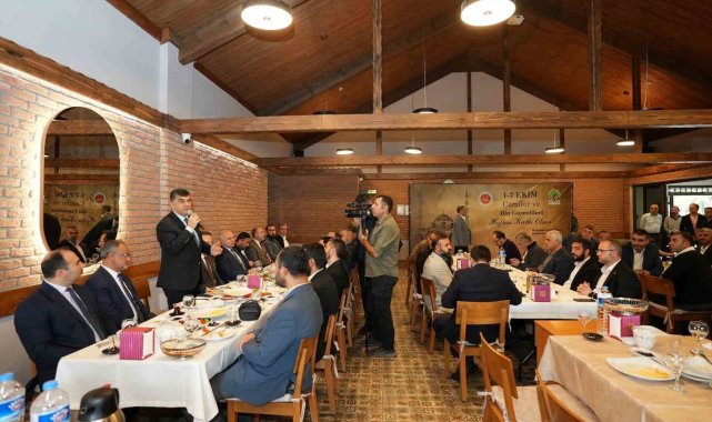 Fadıloğlu, din görevlileriyle bir araya geldi