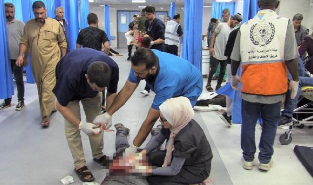 Filistin Sağlık Bakanlığı'ndan hastane saldırısına yönelik açıklama