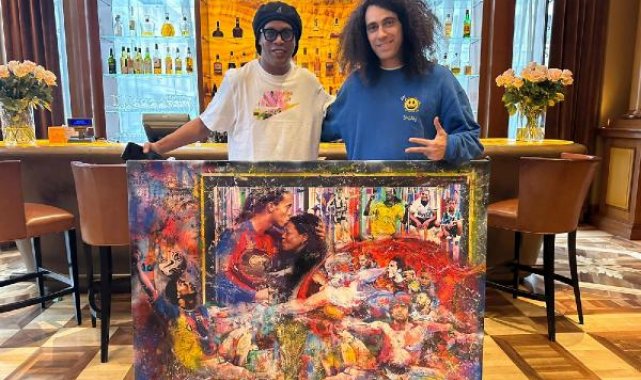Futbolun süper yeteneği Ronaldinho'ya özel tablo