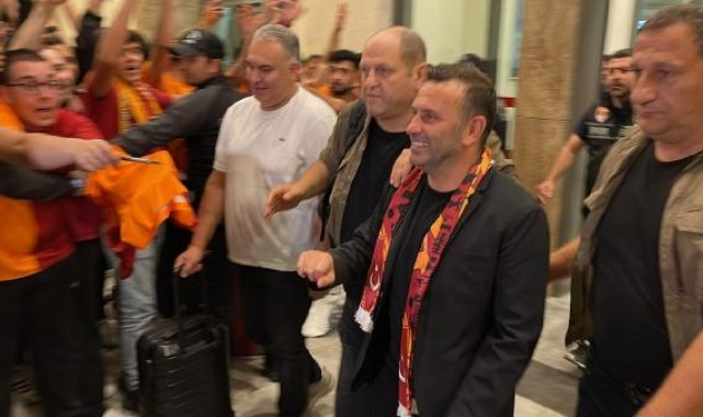 Galatasaray kafilesi, Rize'ye geldi