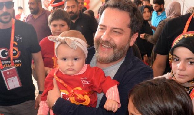 Galatasaray Konteyner Kenti'nde 100'üncü yıl kutlaması