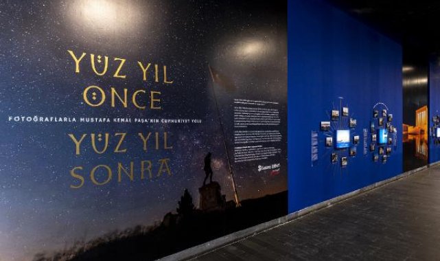 Garanti BBVA çalışanlarından 'Yüz Yıl Önce, Yüz Yıl Sonra: Fotoğraflarla Mustafa Kemal Paşa'nın Cumhuriyet Yolu' sergisi
