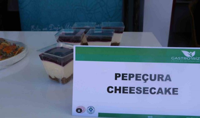 GastroRize Festivalinin gözdesi 'Pepeçuralı Cheesecake' oldu