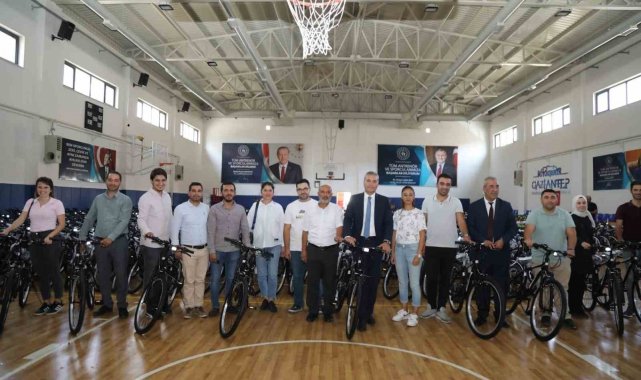 Gaziantep Büyükşehirden 40 bin öğretmene bisiklet