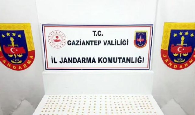 Gaziantep'te 245 sikke ele geçirildi