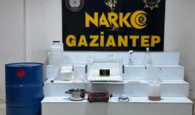 Gaziantep'te uyuşturucu operasyonu: 3 şahıs tutuklandı