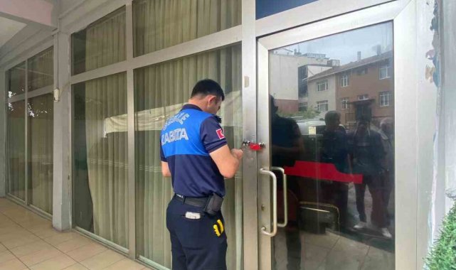 Gebze'de kurallara uymayan iş yerleri mühürlendi