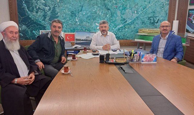 Gediz Ulu Cami'ye yeni ve donanımlı şadırvan için ilk adım atıldı