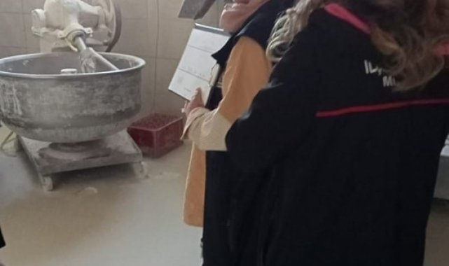 Gediz'de işletmelere gıda denetimi gerçekleştirildi
