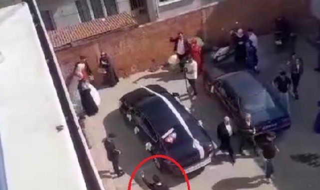 Gelin çıkarma sırasında havaya ateş etti, gözaltına alındı