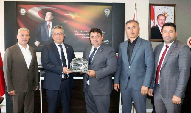 GMİS Yönetim Kurulu'ndan Emniyet Müdürü Sinan Ergen'e ziyaret