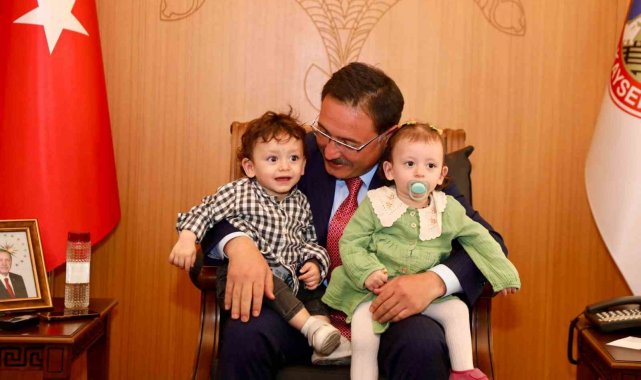 Gökmen ve Çiçek'ten Vali Çiçek'e ziyaret