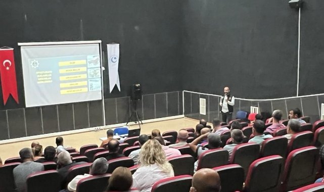 Güvenlik görevlileri, uyuşturucuya karşı bilgilendirildi