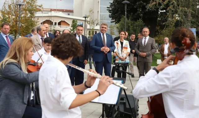 Güzel Sanatlar Lisesi'nden açık hava sergisi