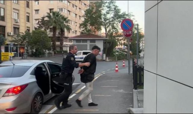 Hafriyat kamyonu ile dehşet saçan sürücü, asayiş şube müdürlüğüne gönderildi