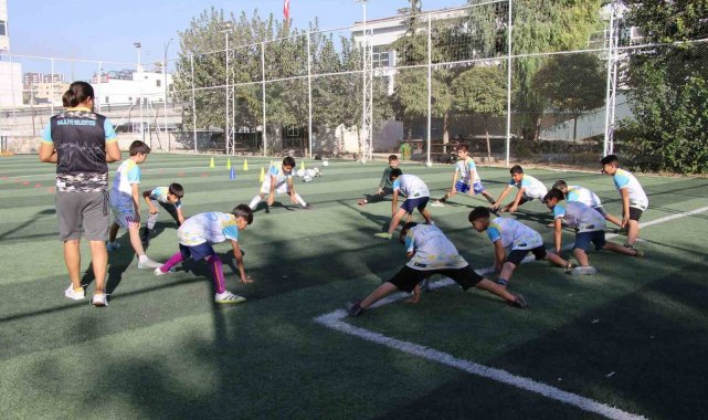 Haliliye'de genç sporcular yetişiyor