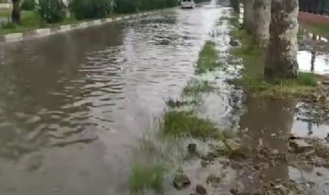 Hatay'da sağanak; ev ve iş yerleri su ile doldu