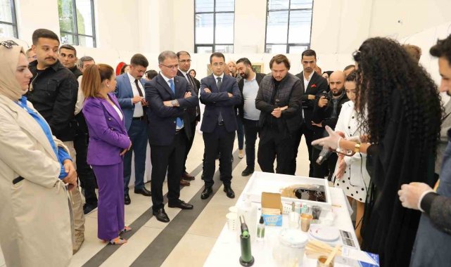 İpekyolu'nda 'ışıltının ahengi' sergisi