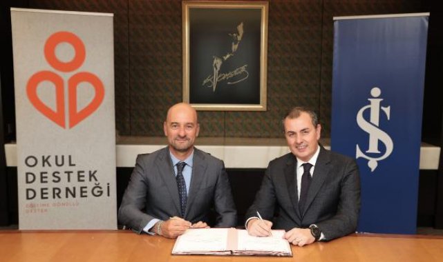 İş Bankası ve Okul Destek Derneği iş birliğiyle öğrencilere uzaktan eğitim desteği
