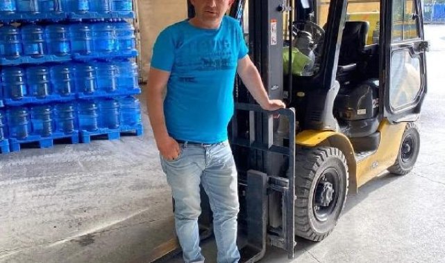 İş makinesinin çarptığı kamyon şoförü öldü