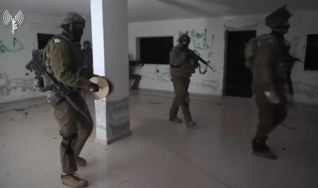 İsrail, Gazze'nin kuzeyindeki kara operasyonunun görüntülerini paylaştı
