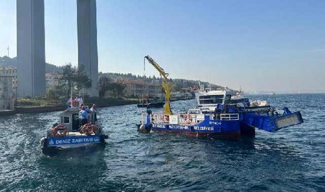 İstanbul Boğazı'nda midye operasyonu