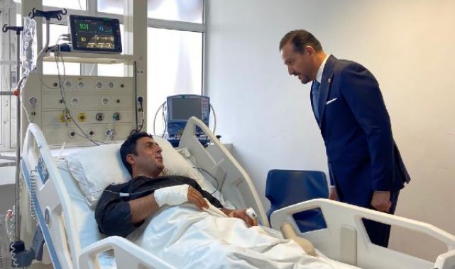 İYİ Partili Zorlu, yaralı polisleri ziyaret etti