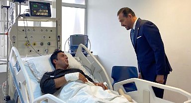 İYİ Partili Zorlu, yaralı polisleri ziyaret etti