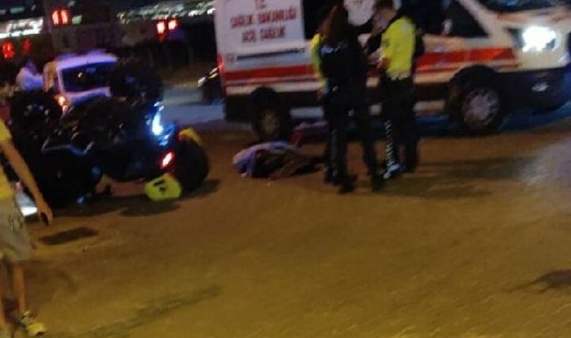 İzmir'de, kontrolden çıkan ATV'den düşen sürücü öldü