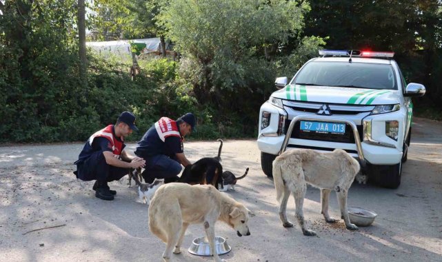Jandarma can dostları unutmadı