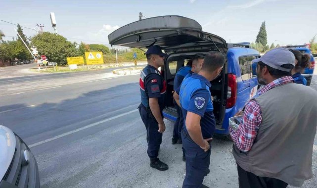 Jandarmadan dilenci operasyonu