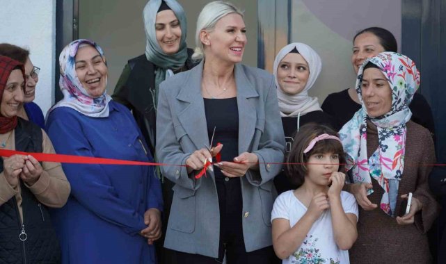 Kadınlar istedi, Başkan açılışını yaptı