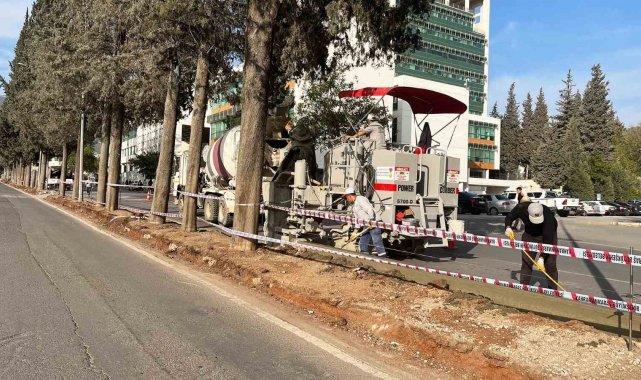 Kahramanmaraş'ta Trabzon ve Hükümet Caddesi yenileniyor