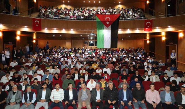 Kalbim Kudüs'te kaldı programı düzenlendi