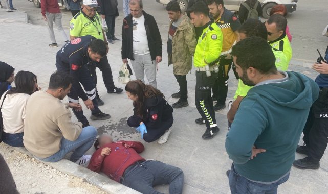 Kaldırımda hareketsiz yatan genç ekipleri harekete geçirdi